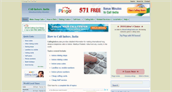 Desktop Screenshot of callingindore.com